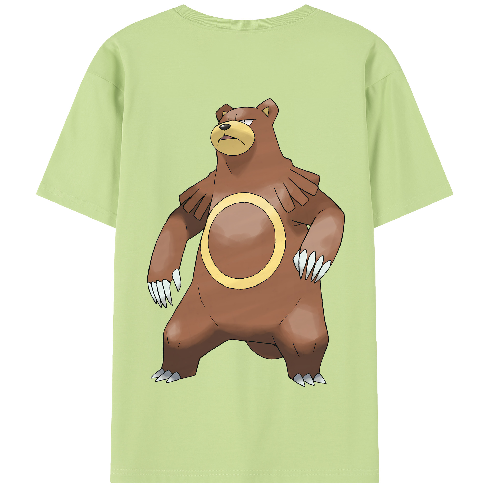 （画像用） ポケットモンスター Pokémon 綿100％半袖Tシャツ（背面プリント）